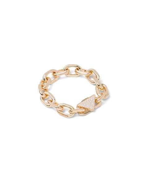 chain prada|Prada rings women.